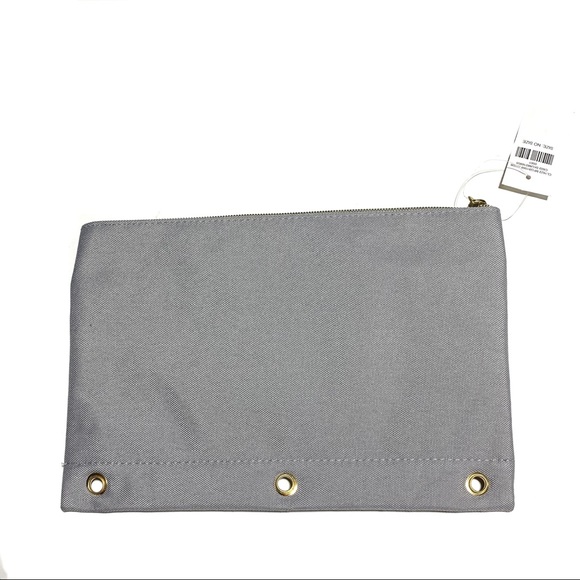 Justice gray, gold make-up pouch/envelope - Picture 3 of 7